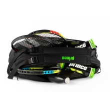 Prince Tennis Racketbag Tour 2 Comp (Racket bag, 2 main compartments, thermal compartment) 2023 black/green 6-pack